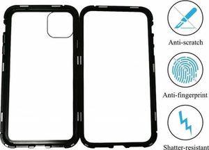 Etui Magnetic 3w1 360 IPHONE 11 PRO MAX czarne 2