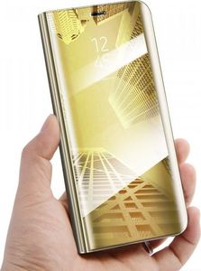 Etui SAMSUNG GALAXY S20 Clear View Cover z klapką złote 3