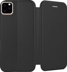 Etui LG K40S z klapką magnetyczną Flip Elegance czarne 4