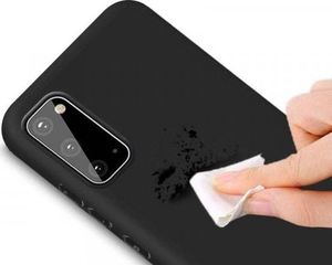 Etui SAMSUNG GALAXY A41 Back żel Matt czarne 4