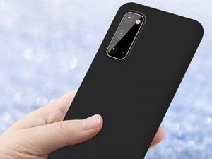 Etui SAMSUNG GALAXY A41 Back żel Matt czarne 5