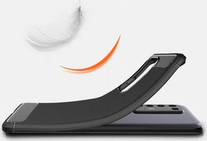 Etui HUAWEI P40 PRO Pancerne Carbon czarne 2