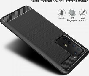 Etui HUAWEI P40 PRO Pancerne Carbon czarne 4