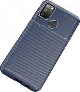 Etui SAMSUNG GALAXY M21 / M30s Carbon Fiber Flexible niebieskie 2