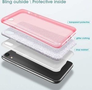 Etui SAMSUNG GALAXY S20 Brokat Glitter różowe 3