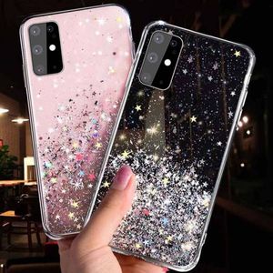 Etui HUAWEI P40 LITE Brokat Cekiny Glue Glitter Case czarne 9