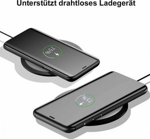 Etui SAMSUNG GALAXY NOTE 10 LITE Clear View Cover z klapką czarne 16