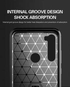 Etui XIAOMI REDMI NOTE 8T Pancerne Carbon czarne (51326) - om-9257 3