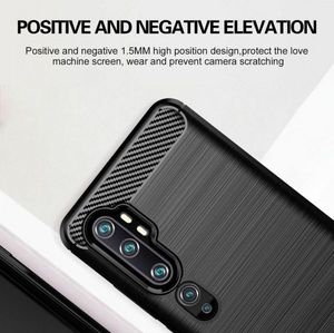 Etui XIAOMI MI NOTE 10 Pancerne Carbon czarne 5