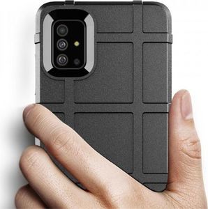 Etui SAMSUNG GALAXY A41 Pancerne Rugged Square czarne 7