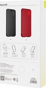 Baseus Etui dotykowe z klapką Baseus Touchable Case do iPhone XR (czerwone) 9