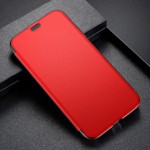 Baseus Etui dotykowe z klapką Baseus Touchable Case do iPhone XS Max (czerwony) 6