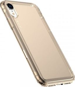 Baseus Przezroczyste etui Baseus Safety Airbags Case do iPhone XR (złote) 3