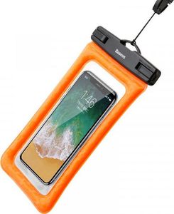 Baseus Etui wodoodporne Baseus Air Cushion do smartfonów (pomarańczowe) 2