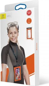 Baseus Etui wodoodporne Baseus Air Cushion do smartfonów (pomarańczowe) 8