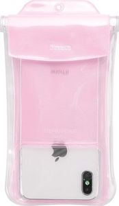 Baseus Uniwersalne etui wodoodporne Baseus Safe Airbag do smartfonów (różowe) 2