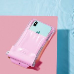 Baseus Uniwersalne etui wodoodporne Baseus Safe Airbag do smartfonów (różowe) 6