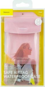 Baseus Uniwersalne etui wodoodporne Baseus Safe Airbag do smartfonów (różowe) 7