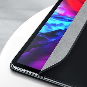 Etui na tablet Baseus Baseus magnetyczne bezramkowe etui Smart Sleep z podstawką do iPad Pro 11'' 2020 czarny (LTAPIPD-ESM01) 11