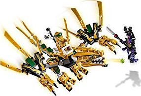 LEGO LEGO Ninjago 70665 Samuraj robot Ninjago 70666 Złoty smok 4