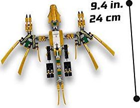 LEGO LEGO Ninjago 70665 Samuraj robot Ninjago 70666 Złoty smok 7