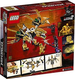 LEGO LEGO Ninjago 70665 Samuraj robot Ninjago 70666 Złoty smok 9