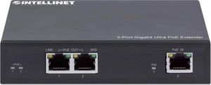 Intellinet Network Solutions Extender Ultra PoE 2-portowy Gigabit 802.3at/af 3