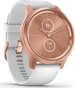 Zegarek sportowy Garmin Garmin vvomove Style - smartwatch z 2 wyświetlaczami AMOLED, wodoodporny, 5-dniowy czas pracy baterii, monitor aktywności, podłączony GPS 1