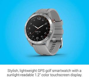 Zegarek sportowy Garmin Zegarek golfowy Garmin Approach S40 szary (13) 0 3