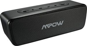 Głośnik Mpow Głośnik zewnętrzny, Głośnik Bluetooth Mpow R6 4.2, bas 360 + pozytywka Bluetooth, wodoodporny Głośnik przenośny IPX7, Głośnik bezprzewodowy z wbudowanym mikrofonem, 24-godzinny czas pracy 1