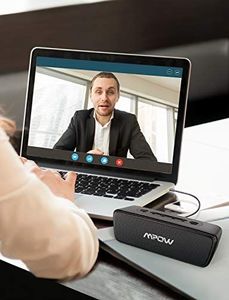 Głośnik Mpow Głośnik zewnętrzny, Głośnik Bluetooth Mpow R6 4.2, bas 360 + pozytywka Bluetooth, wodoodporny Głośnik przenośny IPX7, Głośnik bezprzewodowy z wbudowanym mikrofonem, 24-godzinny czas pracy 7