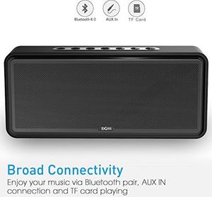 Głośnik Doss Głośnik Bluetooth DOSS SoundBox XL Domowe Głośniki bezprzewodowe ze sterownikiem 20 W i subwooferem 12 W do iPada, tabletu, Echo Dot z Android 3