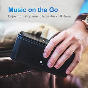 Głośnik Doss DOSS Soundbox przenośny Głośnik Bluetooth V4.0 Subbass Mocny 12 W z czułym na dotyk [czarny] 2