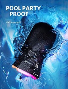 Głośnik Anker Soundcore Flare przenośny i kompaktowy Głośnik Bluetooth od Anker, wszechstronny dźwięk 360 , wodoodporność IPX7, 12 godzin pracy na uroczystości i imprezy (czarny) 5