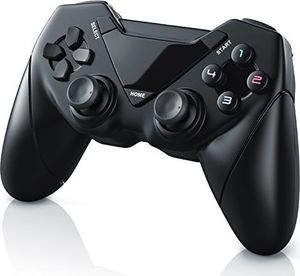 Pad CSL-Computer CSL - Bezprzewodowy gamepad na PC i Androida - Kontroler z podwójną wibracją - Plug and Play - Bezpośrednie wejście X-Input - Gaming Joypad 1