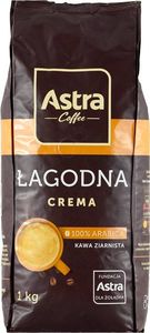 Kawa ziarnista Astra Łagodna Crema 1 kg 1