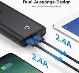 Powerbank POWERADD POWERADD Powerbank EnergyCell 20000 mAh Power Bank Bateria zewnętrzna Przenośna ładowarka do telefonu, iPhonea, iPada, Samsunga Galaxy Huawei i innych smartfonów 5