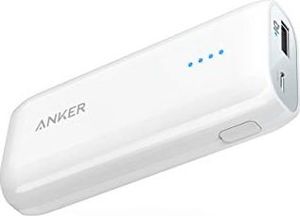 Powerbank Anker Anker Powerbank Astro E1 6700 mAh zewnętrzna bateria, wyjątkowo ?adowarka USB z PowerIQ do iPhone 7 7+ 6s 6 Plus SE, iPad, Samsung Galaxy i inne smartfony - biała 1