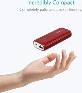 Powerbank Anker Anker Powerbank Astro E1 6700 mAh zewnętrzna bateria, wyjątkowo ?adowarka USB z PowerIQ do iPhone 7 7+ 6s 6 Plus SE, iPada, Samsunga Galaxy i innych smartfonów - czerwona 2