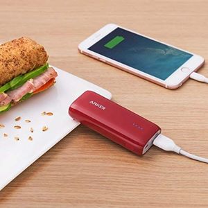 Powerbank Anker Anker Powerbank Astro E1 6700 mAh zewnętrzna bateria, wyjątkowo ?adowarka USB z PowerIQ do iPhone 7 7+ 6s 6 Plus SE, iPada, Samsunga Galaxy i innych smartfonów - czerwona 4