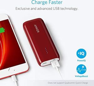 Powerbank Anker Anker Powerbank Astro E1 6700 mAh zewnętrzna bateria, wyjątkowo ?adowarka USB z PowerIQ do iPhone 7 7+ 6s 6 Plus SE, iPada, Samsunga Galaxy i innych smartfonów - czerwona 6