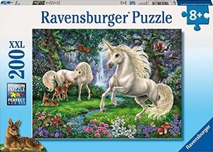 Ravensburger Puzzle  Tajemnicze jednorożce (12838) 1
