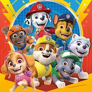 Ravensburger RVSB4 UK 5048 Paw Patrol 3 x 49 szt., 4