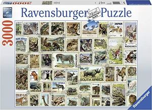 Ravensburger Puzzle 17079 - stemple zwierzęce - 3000 szt. 1