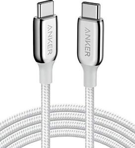 Kabel USB Anker Anker Kabel Powerline + III z USB-C na USB-C o długości 180 cm, z certyfikatem USB-IF, 60 W Power Delivery PD dla Apple MacBook, iPad Pro, iPad Pro 2020, Google Pixel 3a / 4 XL i inne urządzenia typu C (A8863041) - 463 1