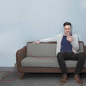 Kabel USB Anker Anker Powerline + 3 m kabel micro USB, szybszy i trwalszy kabel do ładowania Samsunga, Nexusa, LG, Motorola, smartfonów Android i innych (czerwony) (AK-848061037364) - 66 7