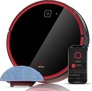 Robot sprzątający LeFant Robot odkurzający LEFANT mopujący, robot odkurzający o silnym ssaniu 2200 Pa, połączenie Wi-Fi, zamiatanie i wycieranie odkurzacza robota próżniowego, samo ładowanie T700 1