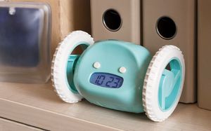 Nanda Home Uciekający Budzik Clocky Aqua Blue / Morski Błękit 6