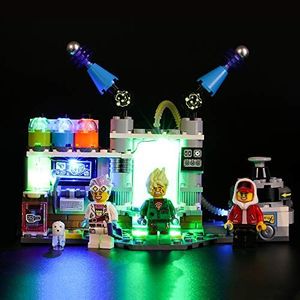 BRIKSMAX BRIKSMAX Zestaw oświetlenia LED do laboratorium duchów Lego Hidden Side JB, kompatybilny z modelem klocków Lego 70418 - bez zestawu Lego 1