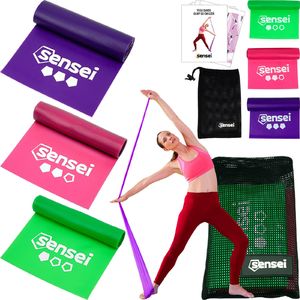Sensei Taśma do ćwiczeń Flex Sensei Yoga Bands 3 szt. 1